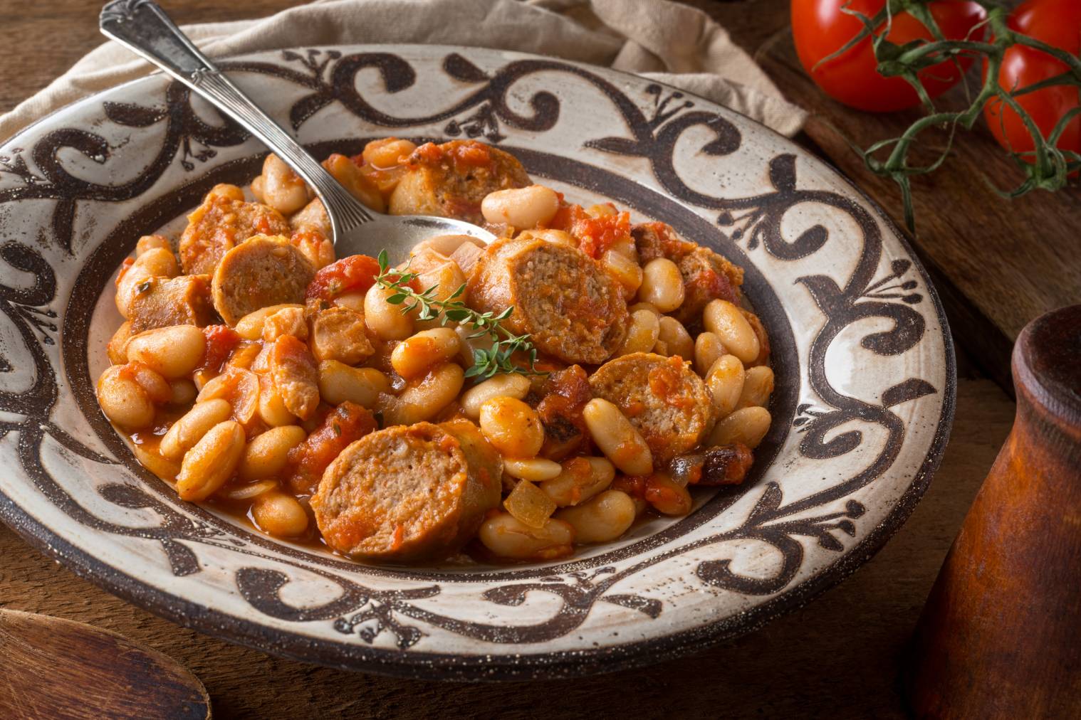 plat d'hiver cassoulet Castelnaudary