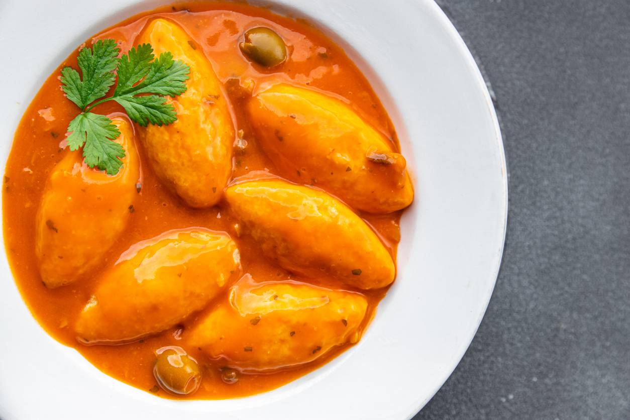 Plat de quenelle de brochet